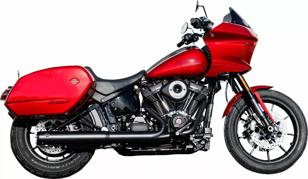 Silenciador Slip-On Grand National Para Harley Davidson Softail M8 2025 - Negro