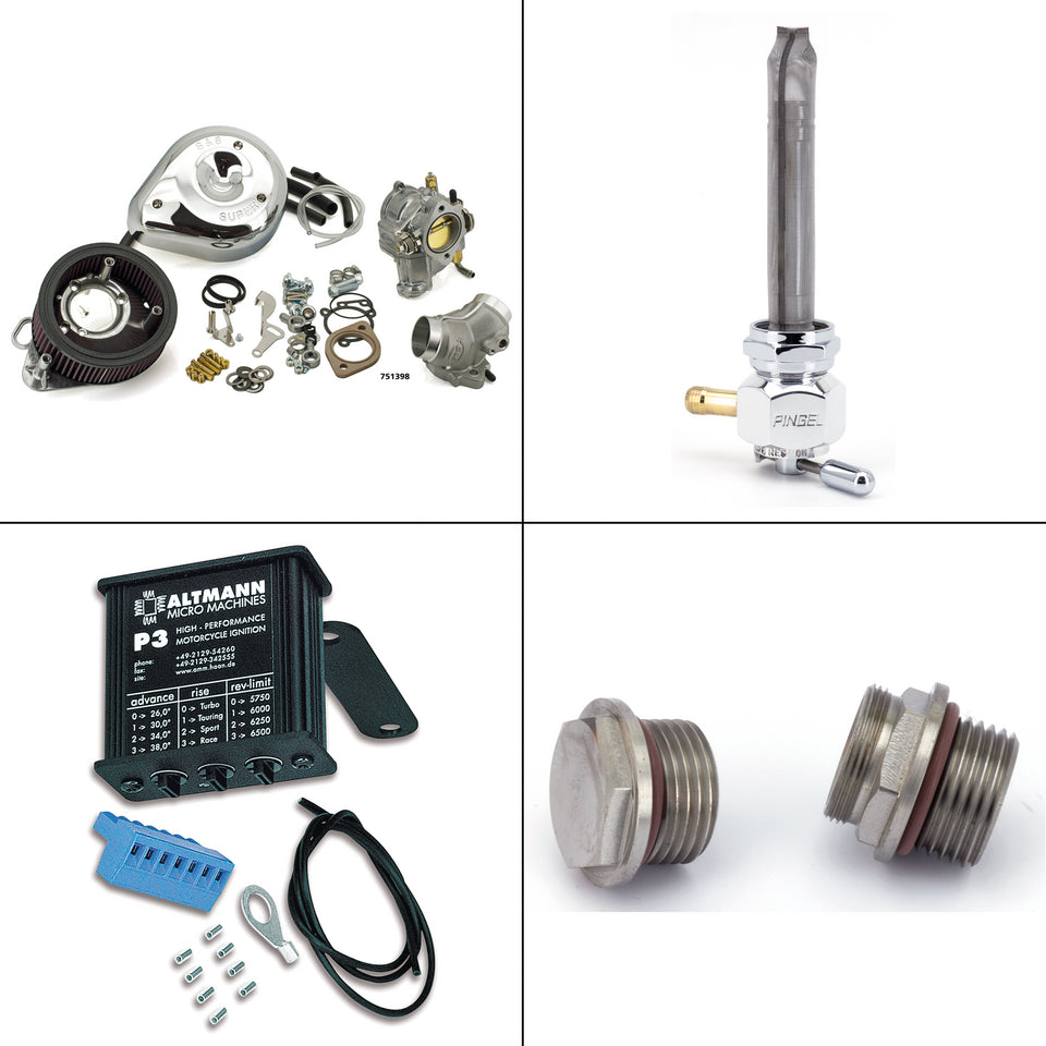 Kit conversión inyección a carburación para Harley-Davidson 2006-2017