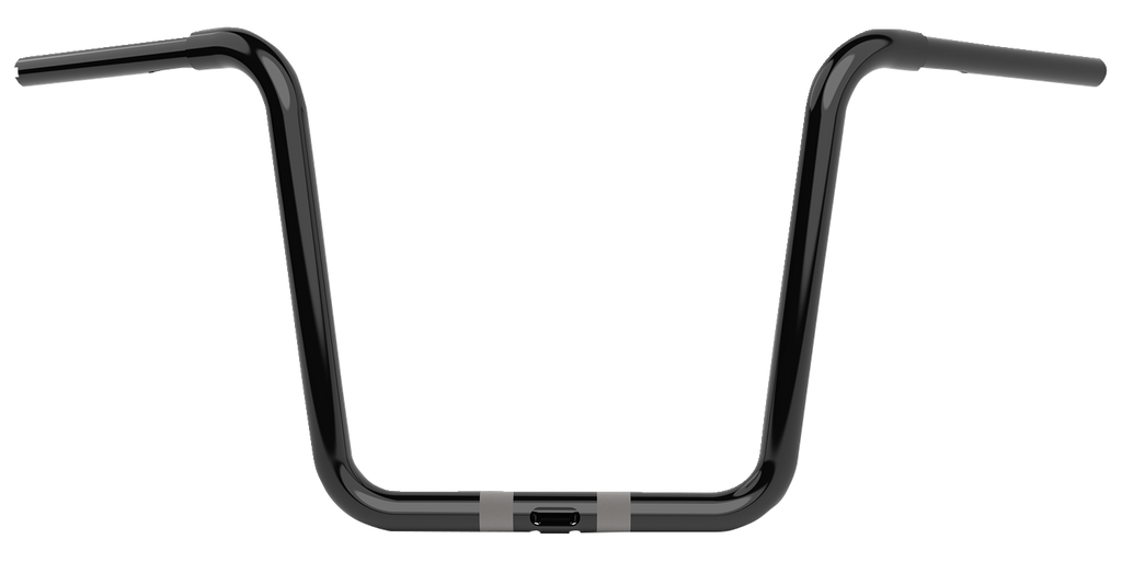 Gloss Black Twin Round Handlebar For Harley Davidson