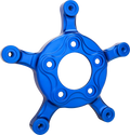 Blauer Spider-Rotoradapter für Harley Davidson FLT 24-UP