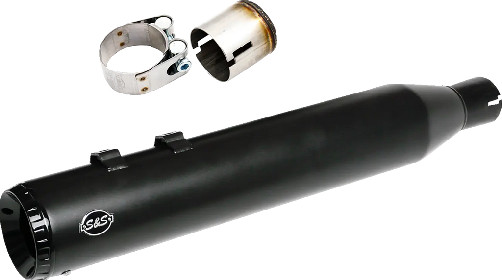 S&S Swindler 2-1 Black Exhaust Conversion for Harley Davidson M8