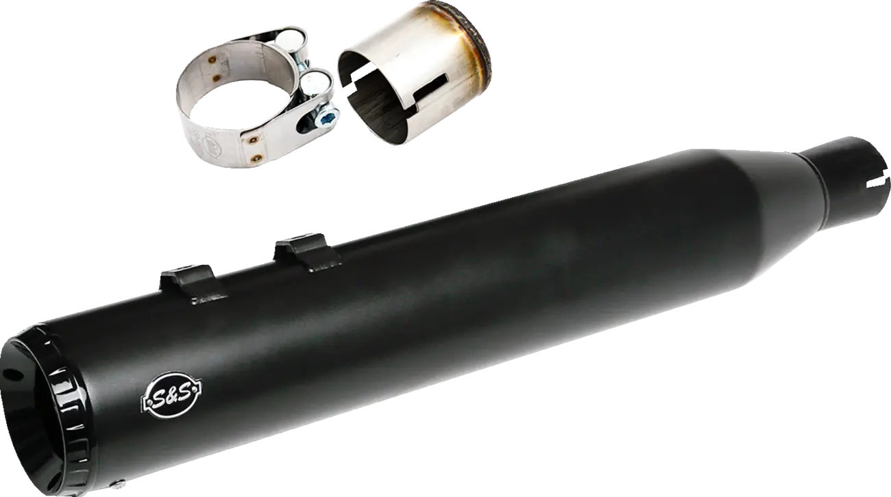 S&S Swindler 2-1 Black Exhaust Conversion for Harley Davidson M8