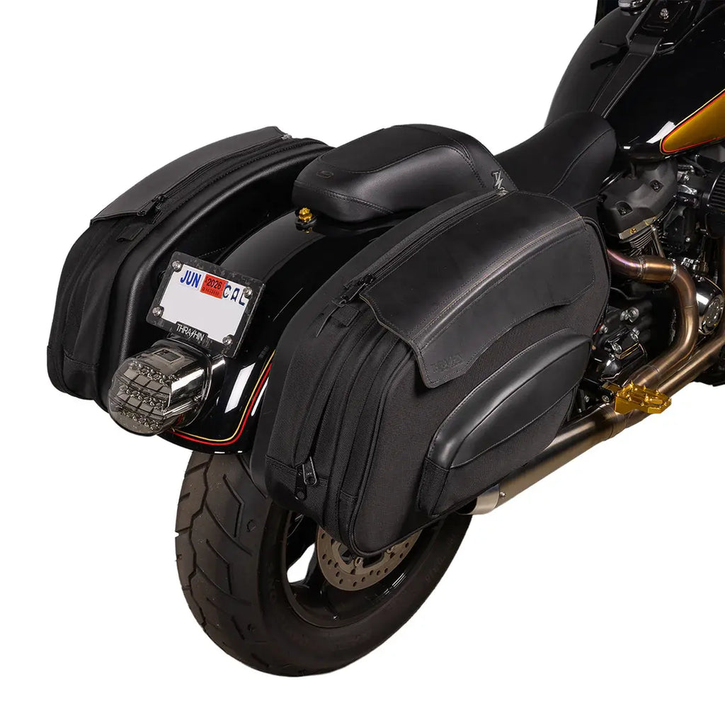 Alforjas deportivas de desmontaje rápido (60 litros) para Harley Davidson
