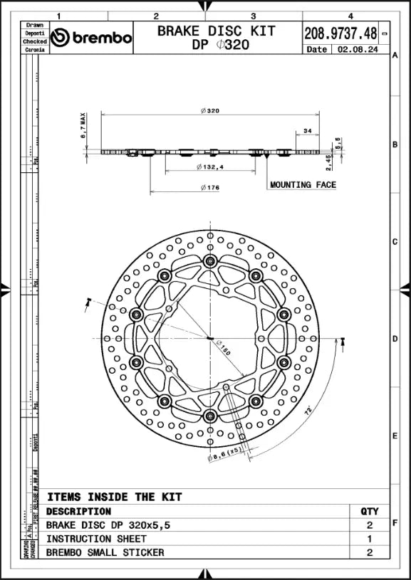 SUPERSPORT RACING XTRA LINE Bremsscheiben-KIT