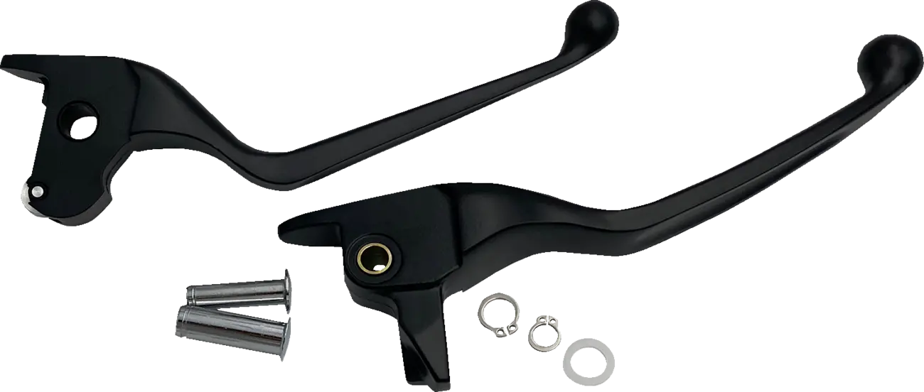 Satz schmaler, schwarzer Hebel für Harley Davidson 14-16 Touring