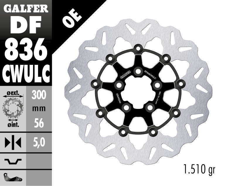 Rotores De Freno Trasero Wave® Para Harley Davidson