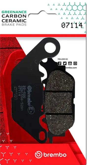 Pastilla de freno carbon ceramico para Yamaha