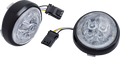 Fang® Frontblinker-Einsätze mit LED-Beleuchtung und Blende für Harley-Davidson