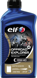 Aceite motor sintetico para moto Off-Road 4 Explorer 10W-40 1L