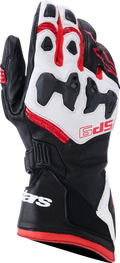 Guantes moto homologados SP-9  SP-9 BLACK/WHITE/RED L