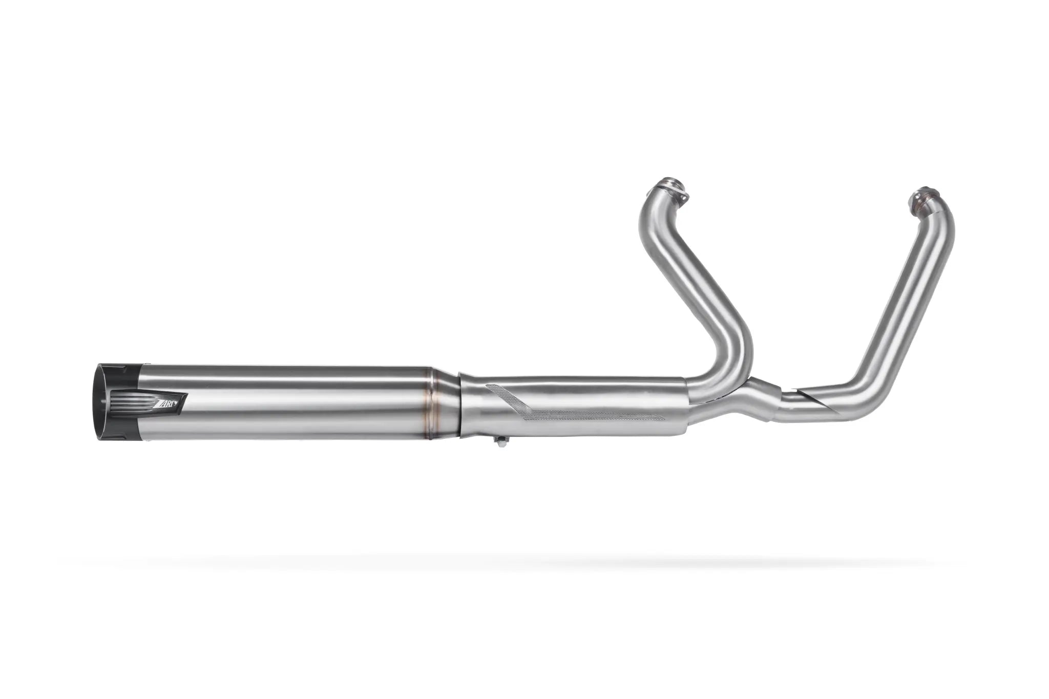 Zard 2:1 chrome exhaust for Harley Davidson Softail