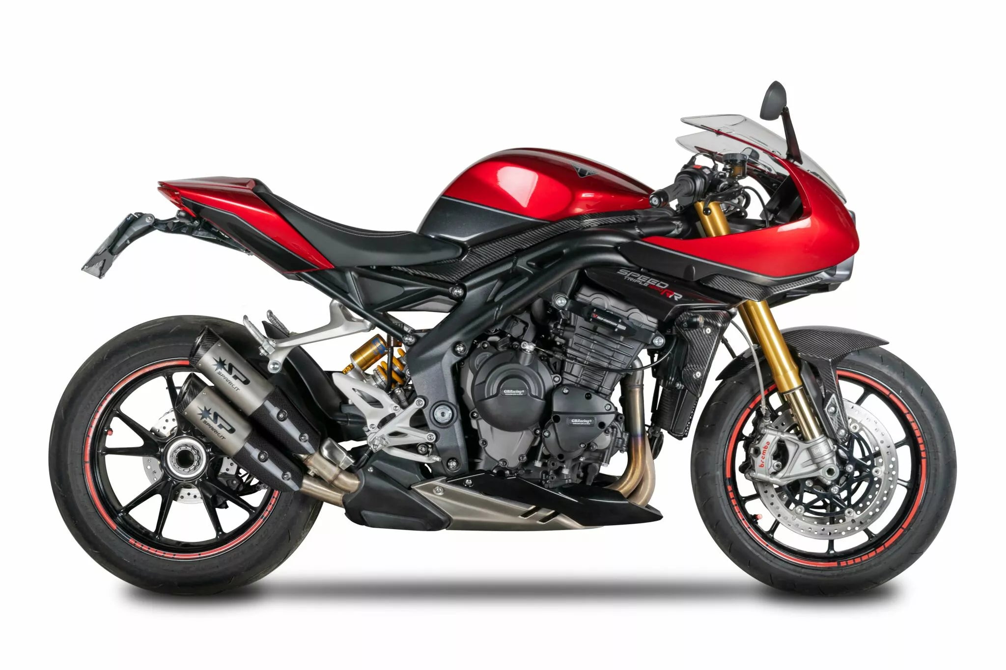 Slip-On Dyno-Schalldämpfer für Triumph Speed Triple 1200 RS/RR 21-24