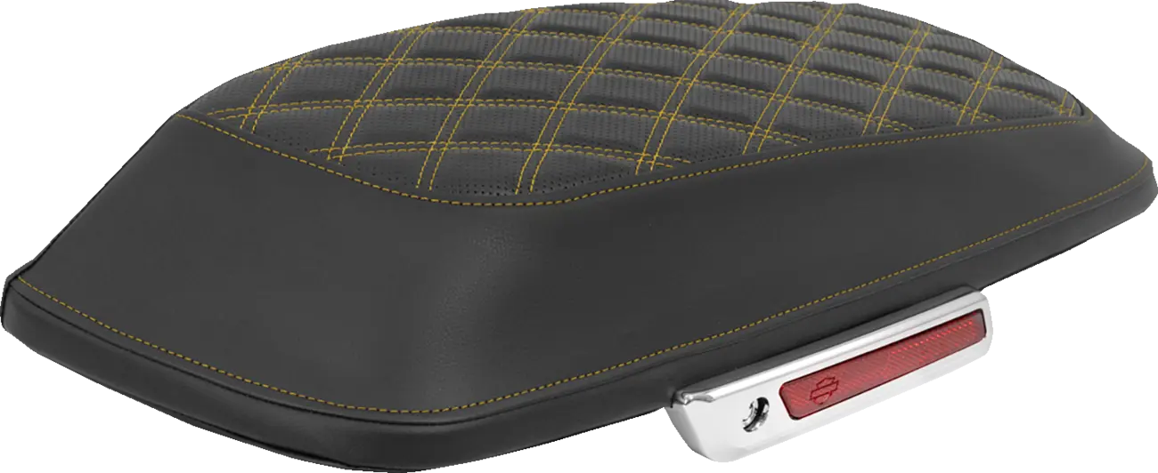 Fundas para tapa de alforja Lattice Stitched Cubierta SADDLEBAG LS BAGGER GLD STITCH