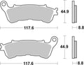 Sintered brake pads for Honda Brembo 07HO57SA