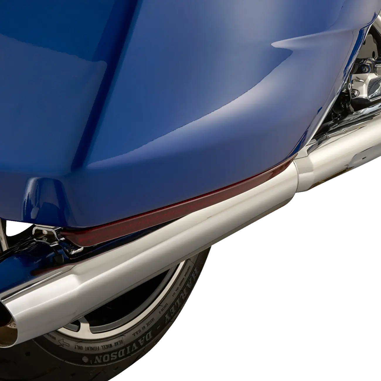 Rote LED-Satteltaschenleuchten für Harley Davidson