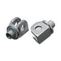 KURYAKYN 8813 FOOTPEG ADAPTER SPLINED CHROME