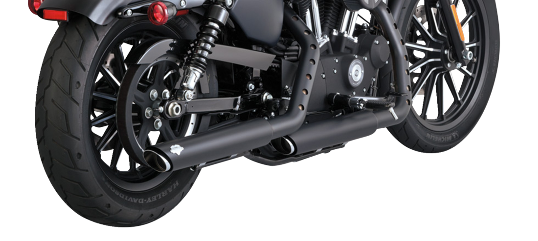 Escape Vance Hins Twin Slash voor Harley-Davidson Sportster 2014-2022