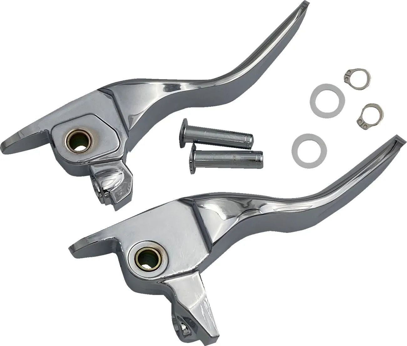 Chrome short lever set for Harley Davidson Touring