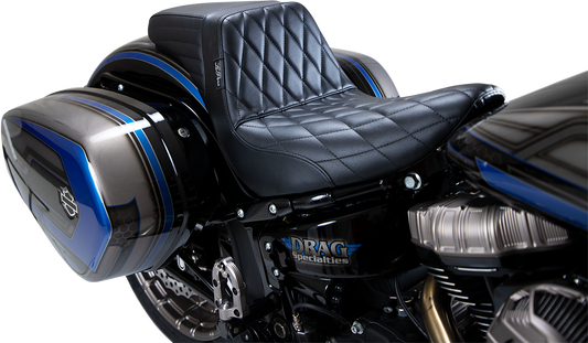 Asiento De Gel Kick Flip Biker Diamond Para Harley Davidson