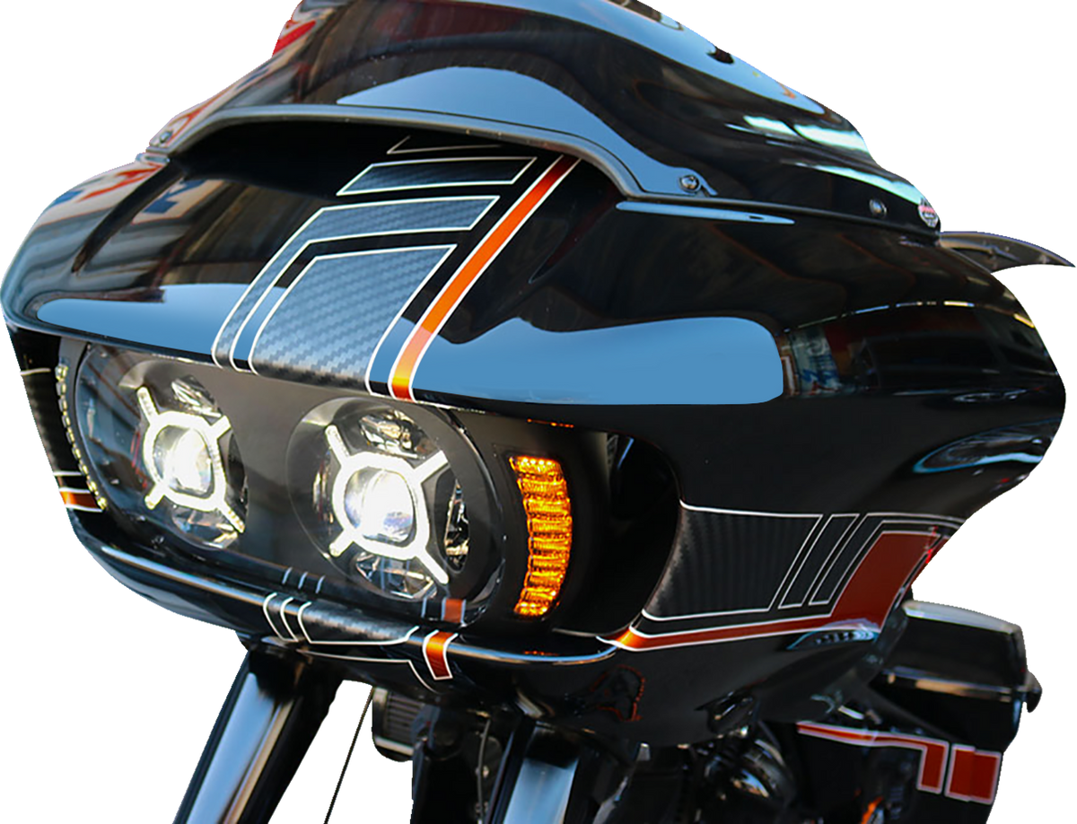 LED-Blinkerblenden für Harley Davidson