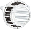 Rough Crafts Round Air Filter All Chrome for Harley Davidson