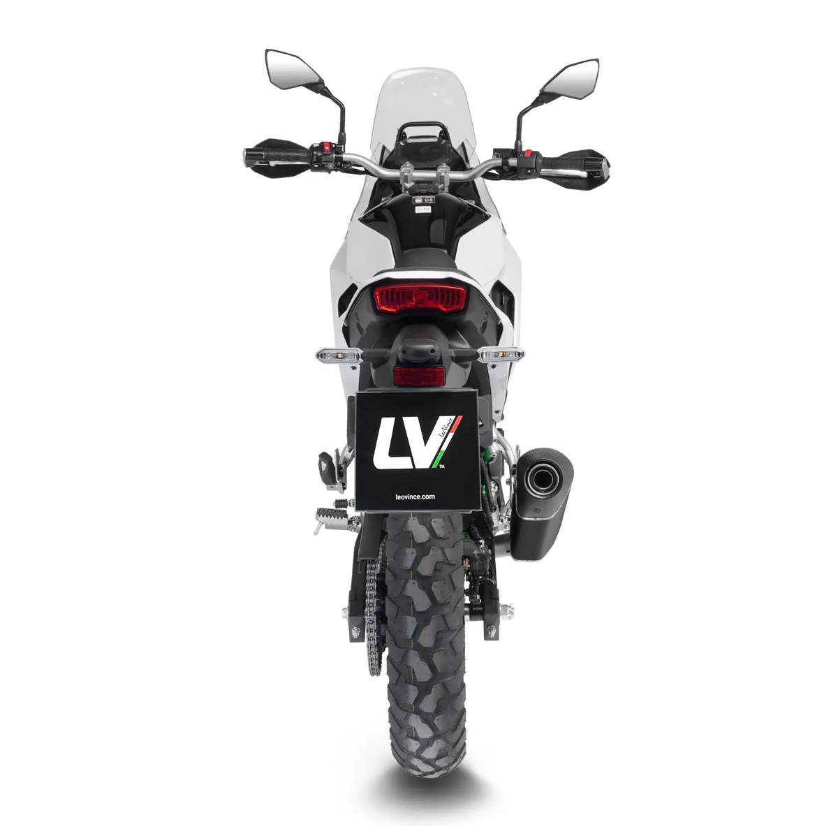 Silencieux Slip-On LV-14 Black Edition pour KAWASAKI KLE 500