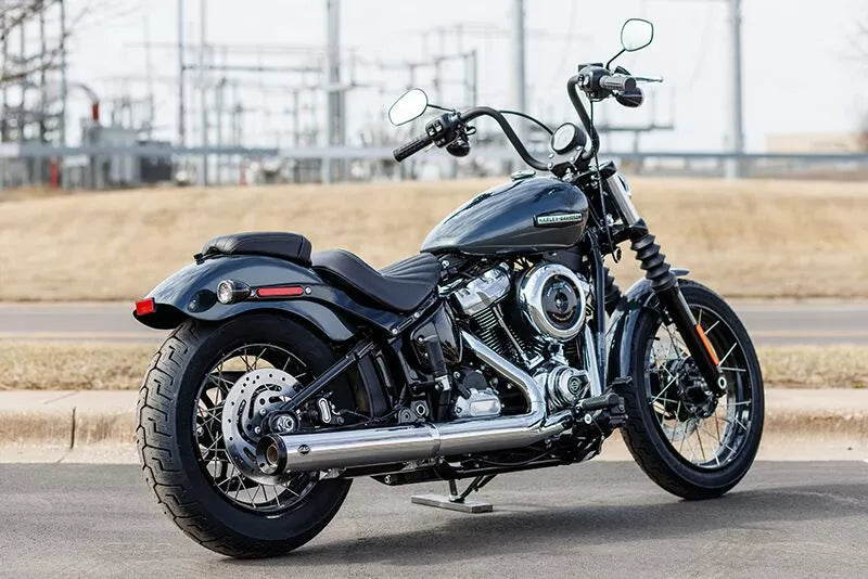 Grand National Chrom Slip-On Schalldämpfer für Harley Davidson Softail M8 2025