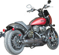 2-in-1 Qualifier Guardian Black Exhaust for Indian Chief
