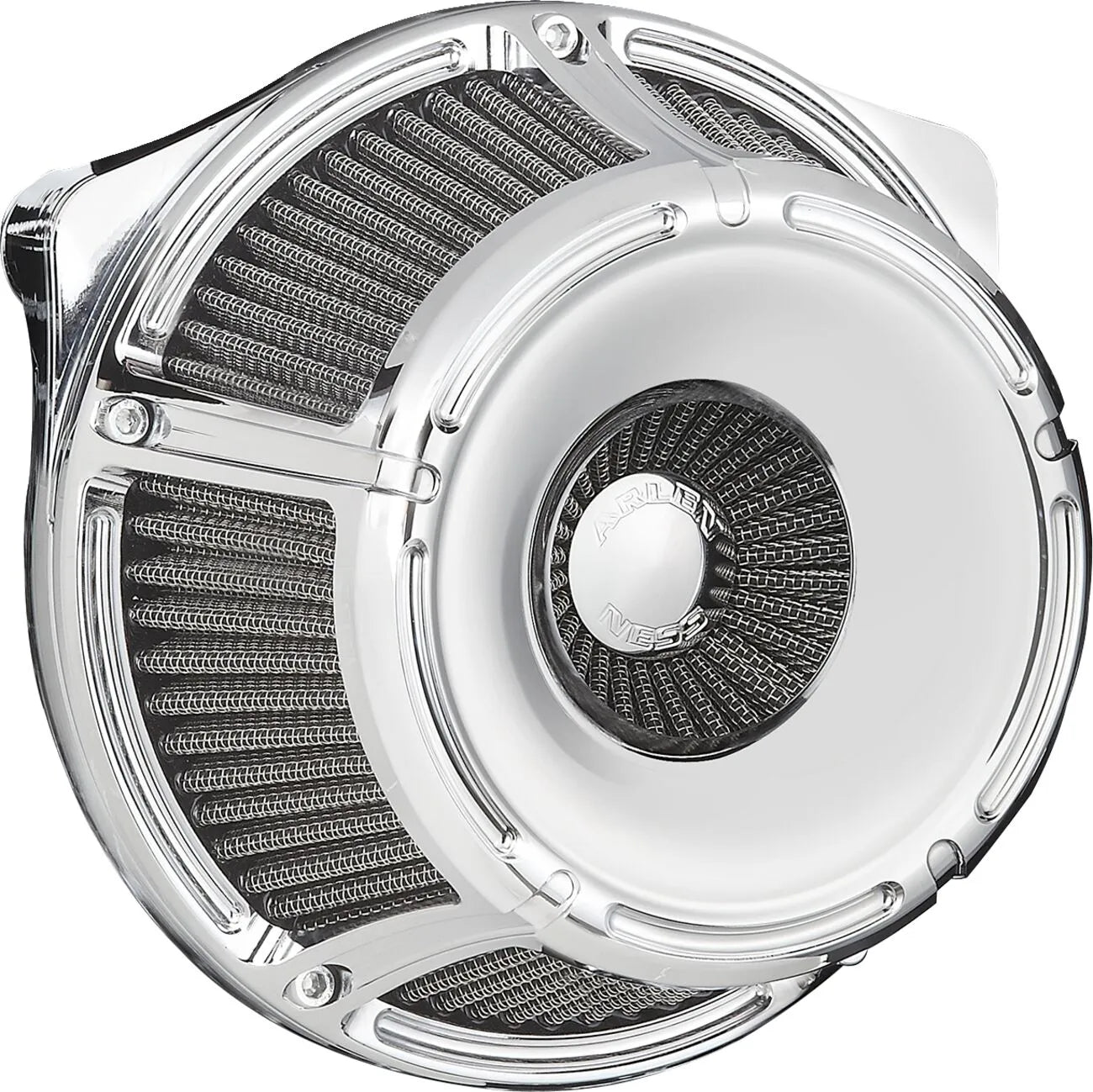Inverted Series Chrome Air Filter Kit for Harley Davidson - FLTR/FLHX 23-25
