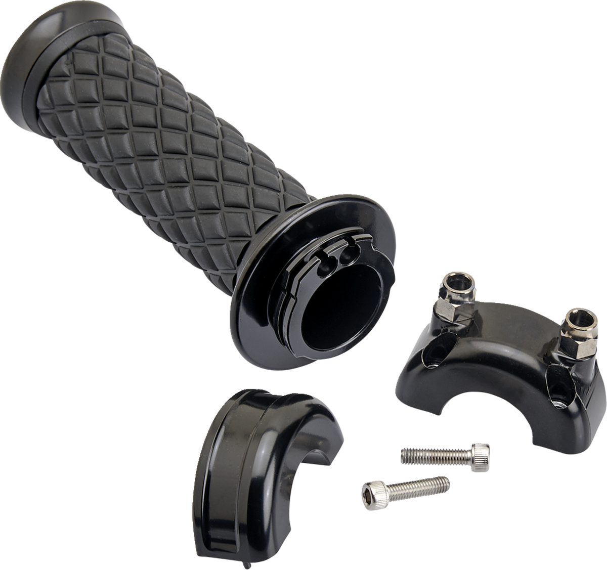 Puños Alumicore Cromo Para Harley Davidson