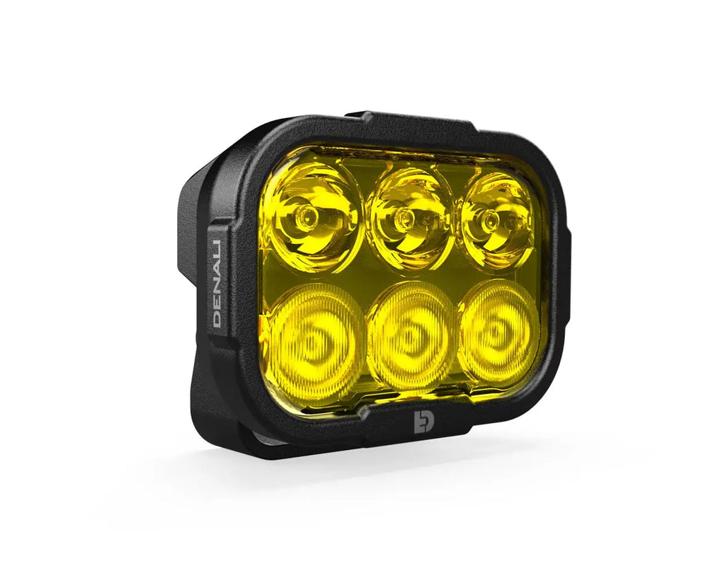 Foco DL6 Híbrido Amarillo Para Moto