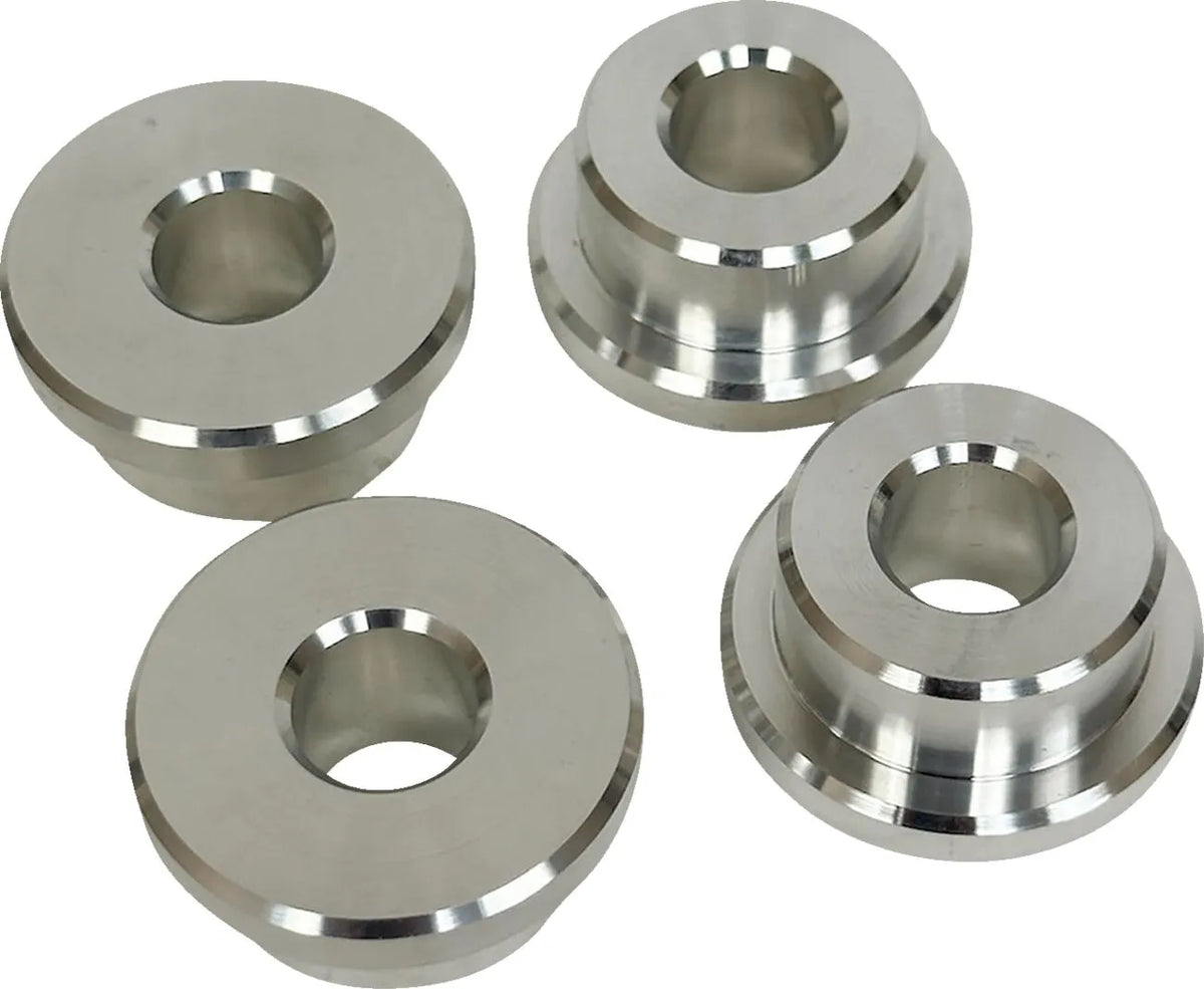 Silver Riser Bushing Kit for Harley Davidson DYNA, FXR, SPORTSTER