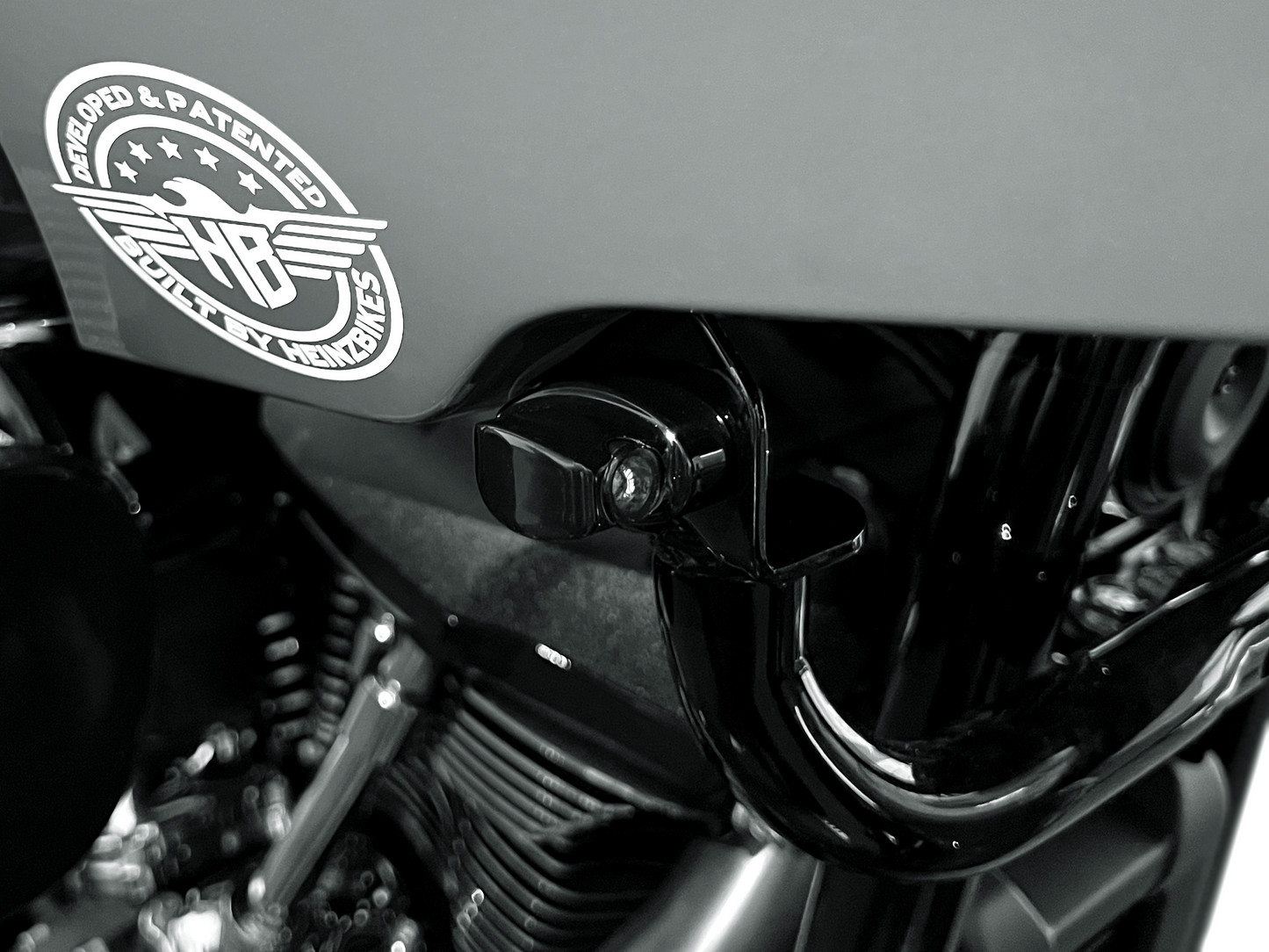 Nano intermittente ST con indicatore massimo di larghezza 24mm per Harley Davidson