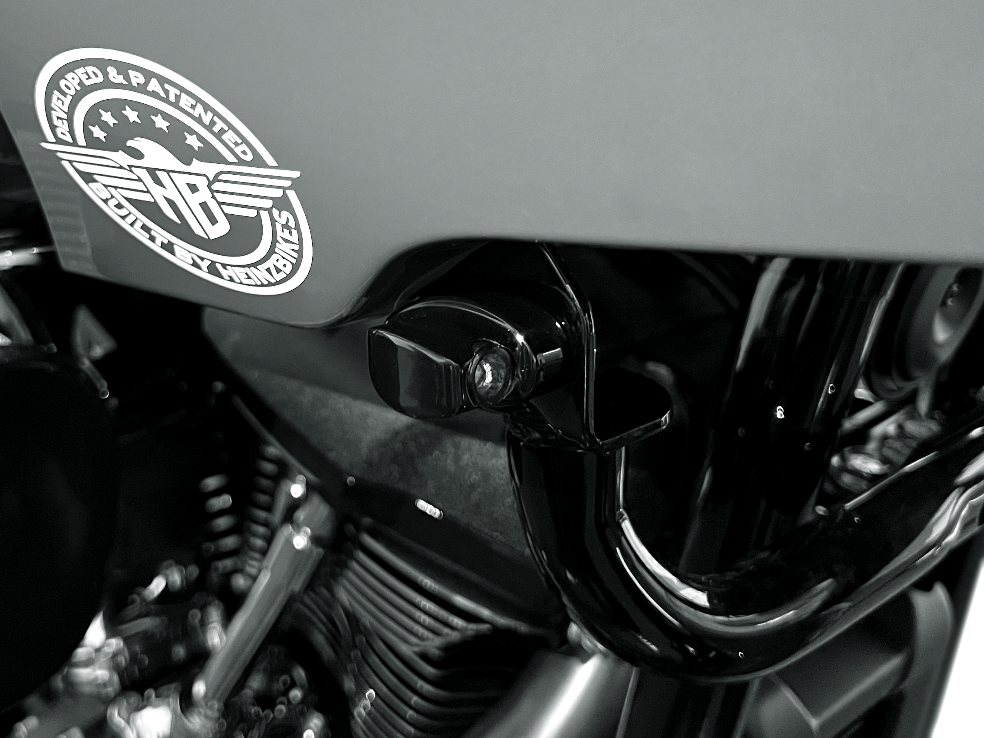 ST Nano Blinker mit maximaler Blinkerbreite 24mm für Harley Davidson