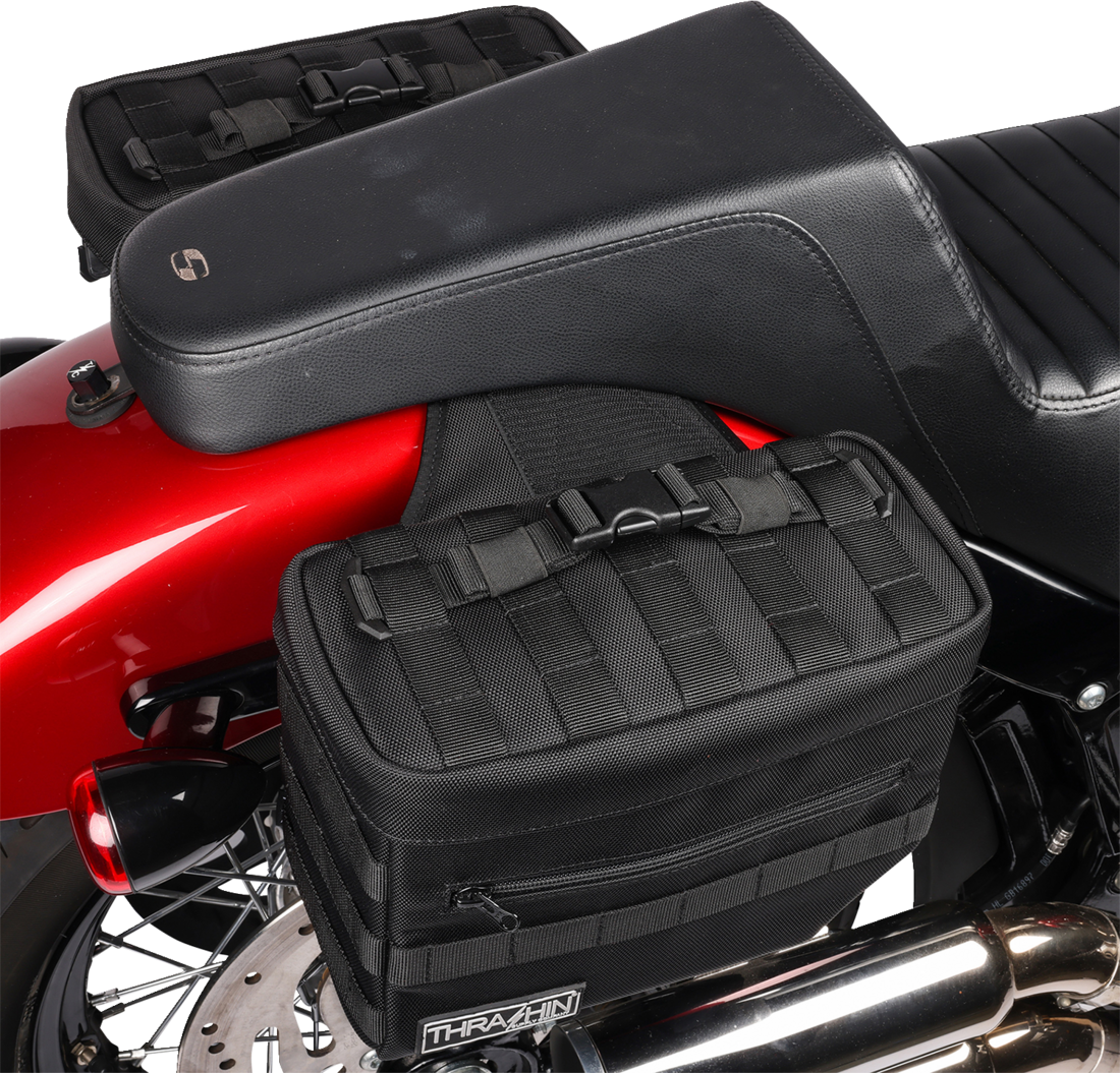 Essential saddlebag for Harley Davidson