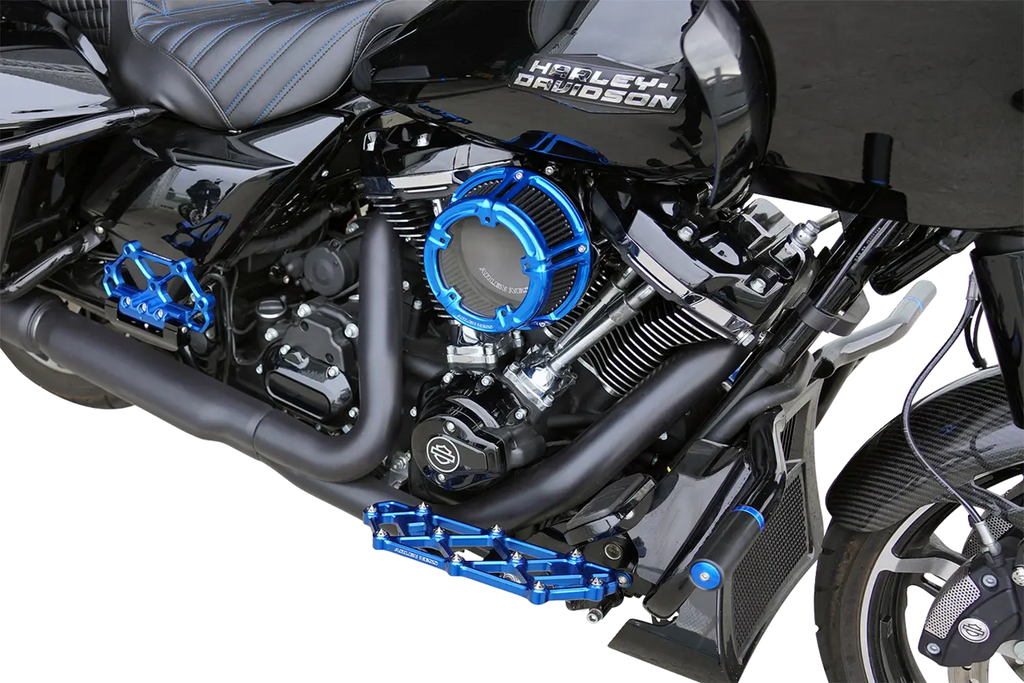 Method™ Clear Series Luftfilter blau für Harley Davidson FLTR/FLHX