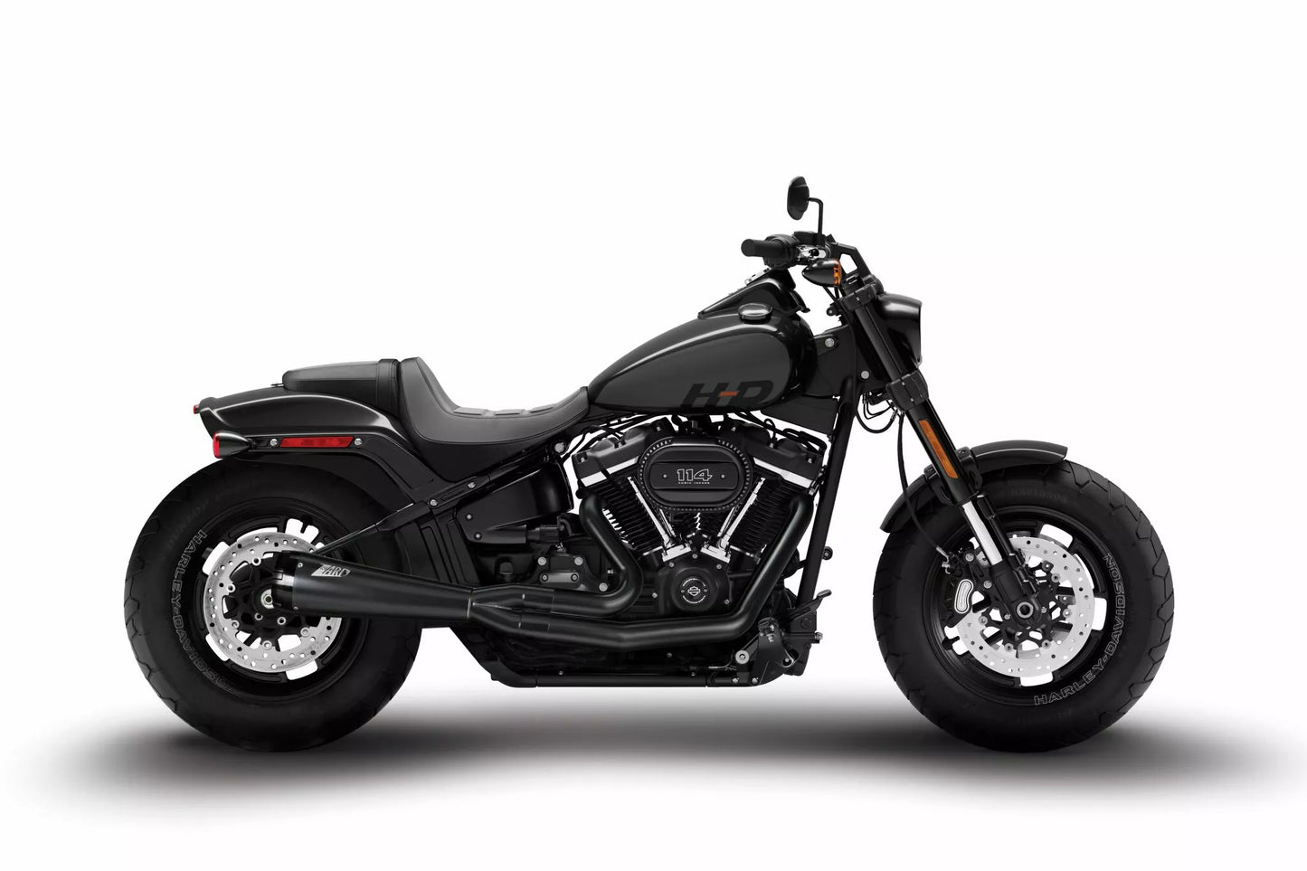 Harley-Davidson Uitlaat Matte Zard 2: 1 voor Harley-Davidson Softail 17-24