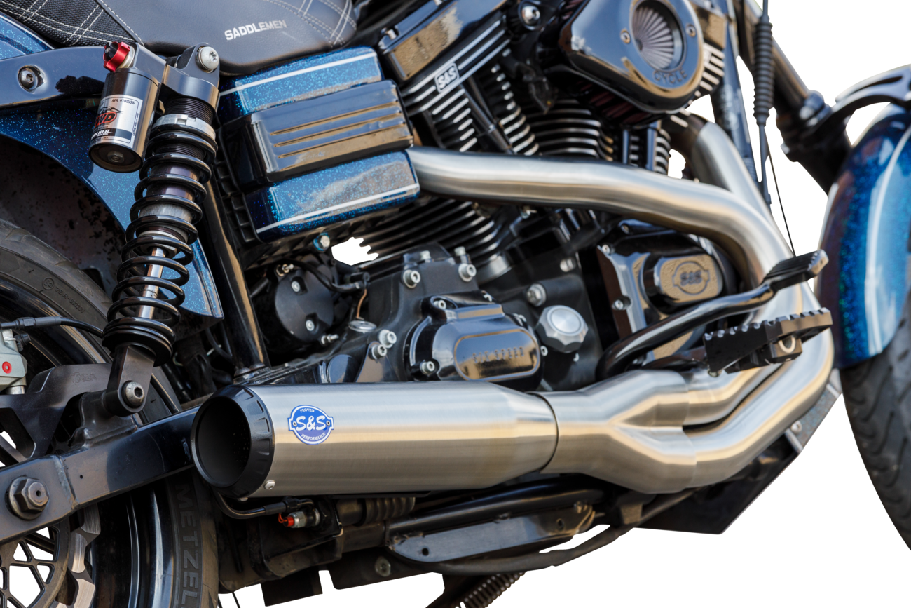 Qualifier 2-in-1-Auspuffsystem für 2006-07 Harley-Davidson Dyna