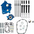 Chain Drive Kit for Twin-Cooled 17-23 M-Eight with Gloss Black Pushrod Tubes
