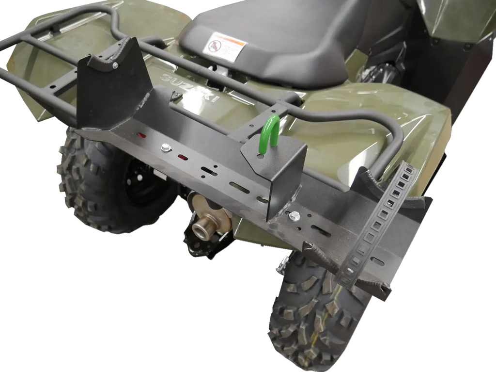 Soporte barrena de hielo portaequipajes para ATV