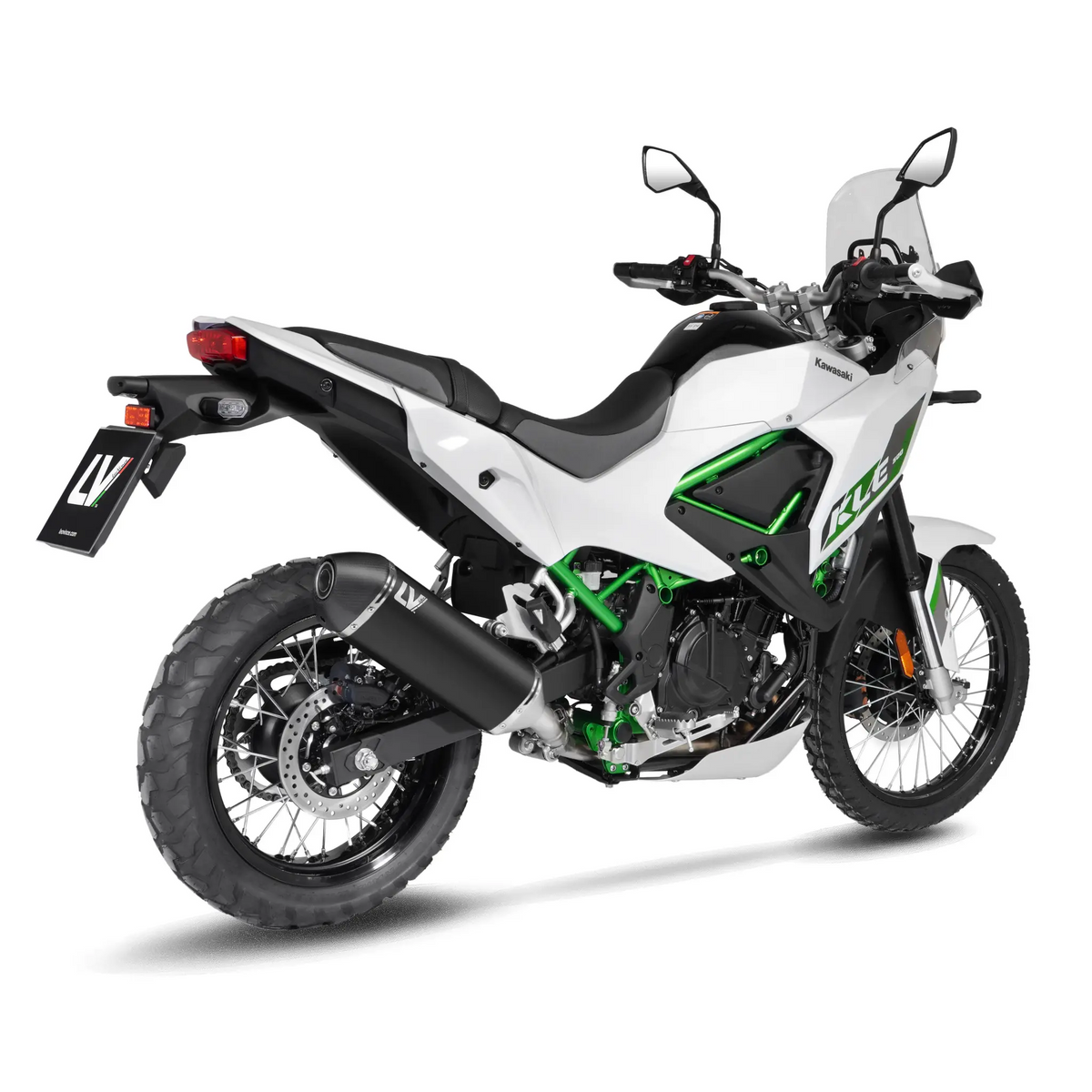 Silencieux Slip-On LV-14 Black Edition pour KAWASAKI KLE 500