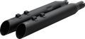 HP-Plus® Slip-On Slash-Up Schalldämpfer in Schwarz für Harley Davidson M8