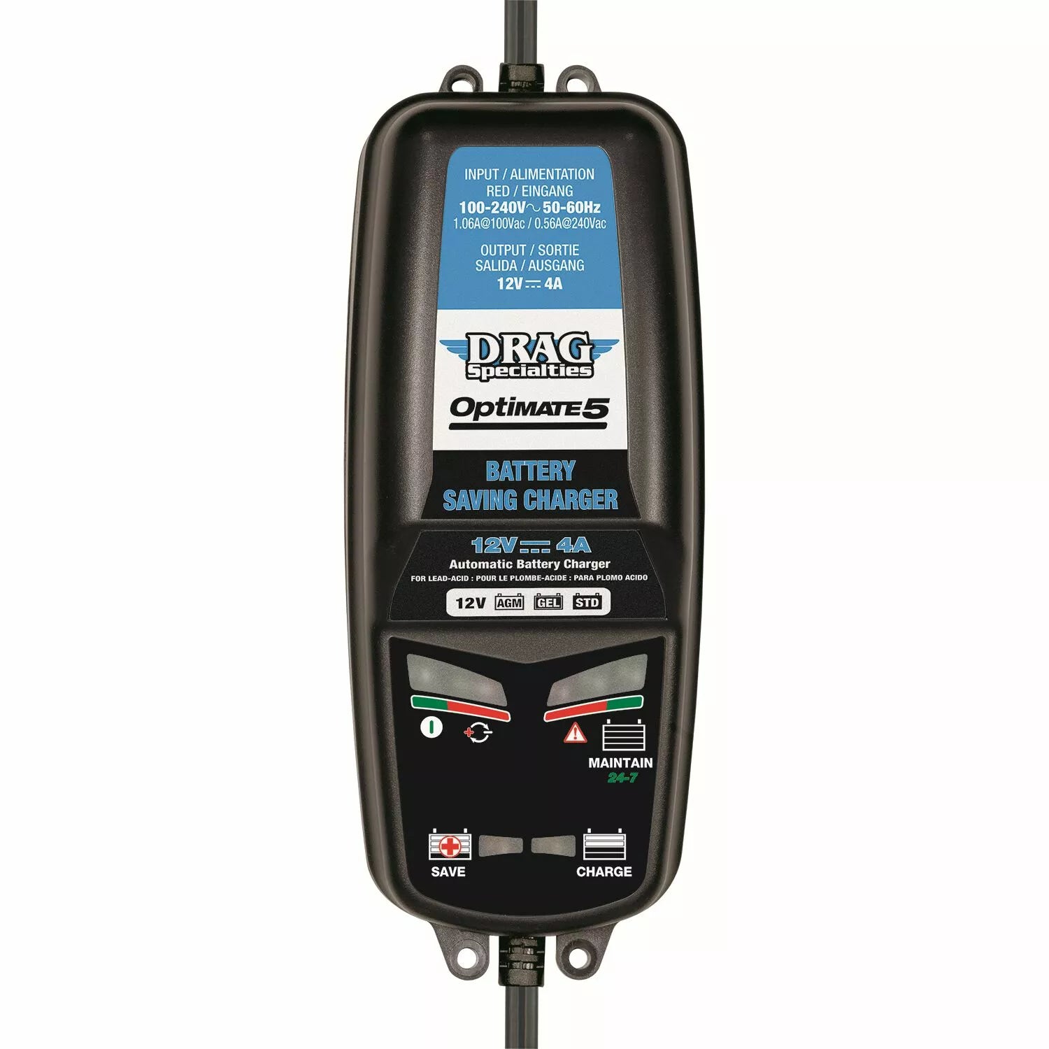 Optimate 5 EU Battery Charger for Harley-Davidson