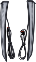 Fang® Untere Verkleidungslichter Schwarz für Harley Davidson