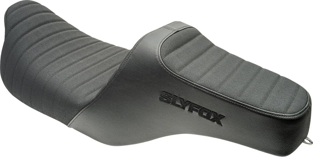 Asiento Highnoon Classic Vinilo Logotipo Negro Slistop Para Harley Davidson 08-24 Touring