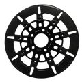 Kodlin 9SPK Black Rear Brake Disc for Harley Davidson