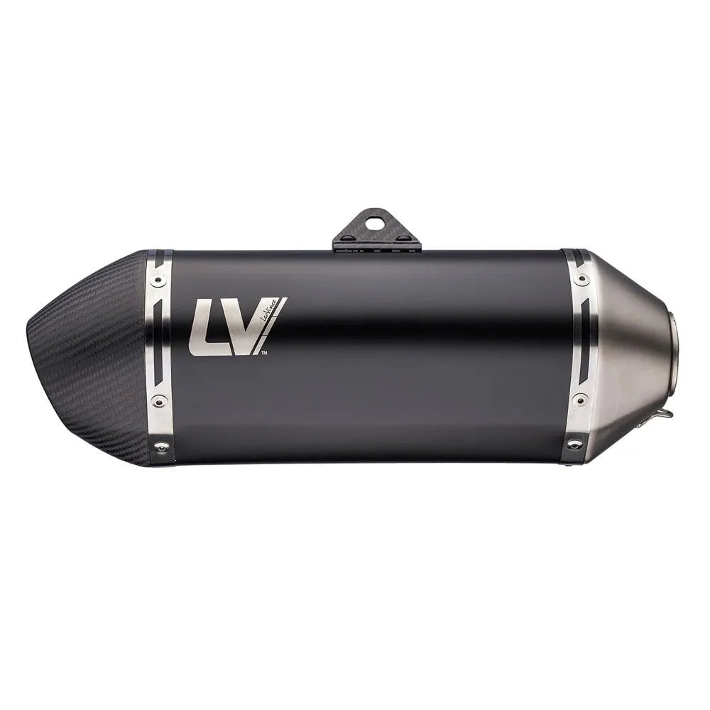 Silenziatore Slip-On LV-14 Black Edition per KAWASAKI KLE 500