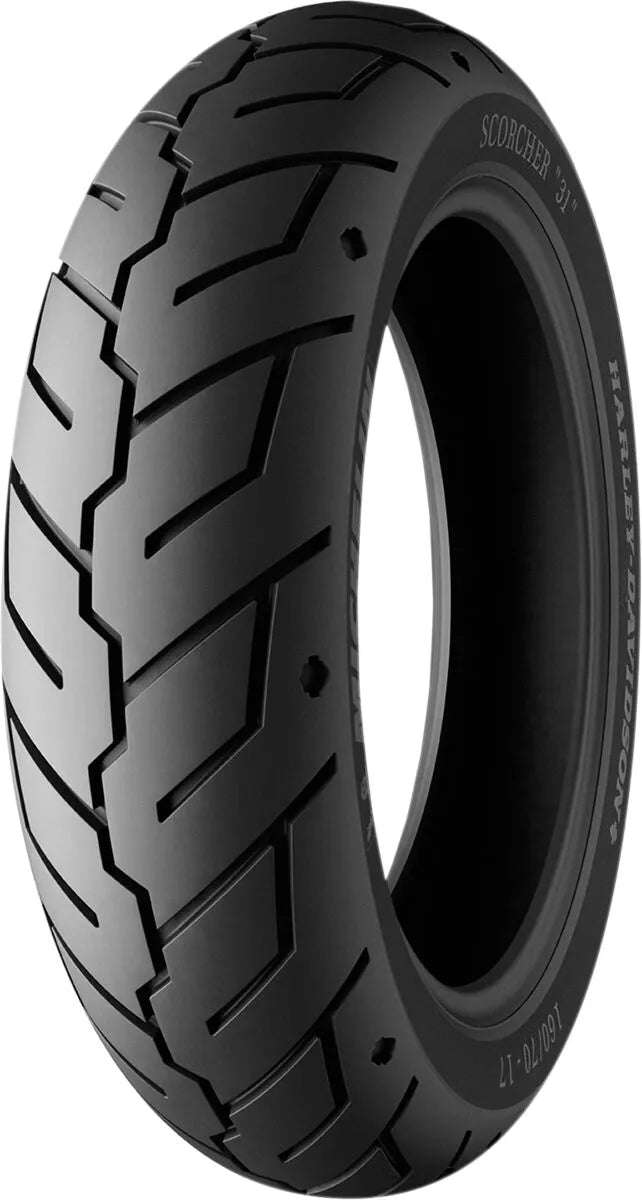 Neumático trasero reforzado Scorcher 31 SCHR31 R 180/65B16 81H TL/TT para Harley Davidson