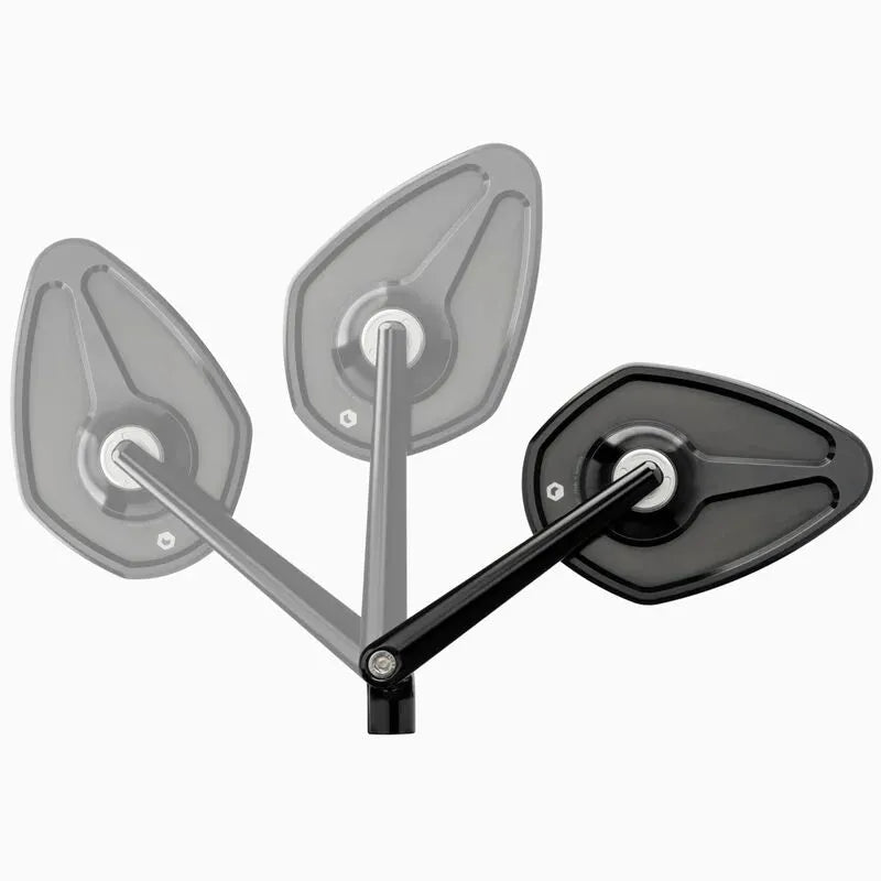 Mo.View Sport Flip Rückspiegel 110mm für Harley Davidson