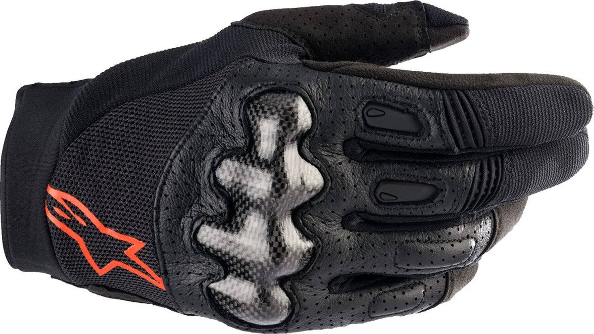 Guantes moto homologados Megawatt V2  MEGAWATT BLACK/RED S